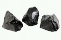 Czarny obsydian z Meksyku - kamień ochronny, waga 420-670 g