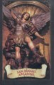 Archanioł Michał - malutki obrazek laminowany z Meksyku