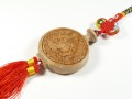 Chiński amulet z Buddą, z drzewa sandałowego
