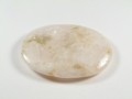 Kalcyt - płaski, owalny kamień (wzmacnianie mocy intencji, jasność, apetyt na życie)