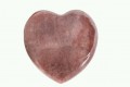 Serce z miki czerwonej (kamień mistyczny, refleksja, intuicja)