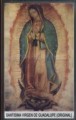 Virgen de Guadalupe - malutki obrazek laminowany z Meksyku