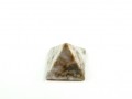 Piramida z jaspisu ocean miniaturowa, wysokość 2,5 cm (medytacja, spokój umysłu, cierpliwość i akceptacja)