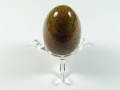 Jajko z unakitu z podstawką, wysokość 5 cm (kamień wizji i wizualizacji)